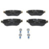 Jeu de quatre plaquettes de frein à disque ATE