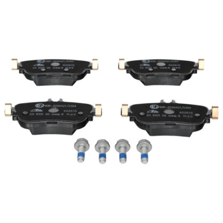 Jeu de quatre plaquettes de frein à disque ATE