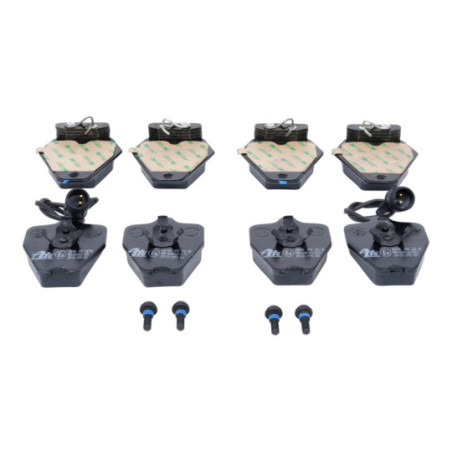 Jeu de quatre plaquettes de frein à disque ATE