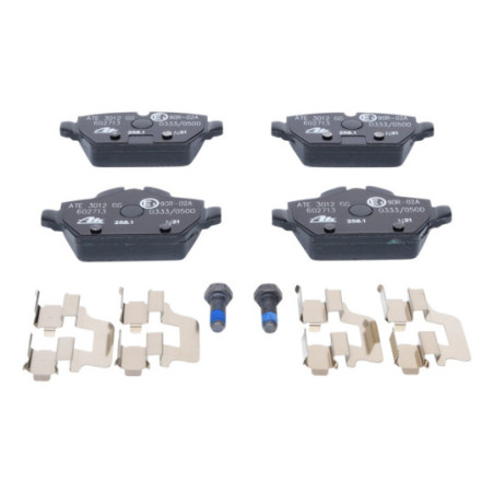 Jeu de quatre plaquettes de frein à disque ATE