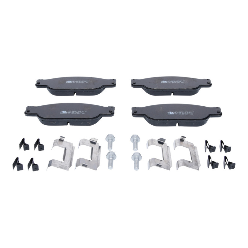 Jeu de quatre plaquettes de frein à disque ATE