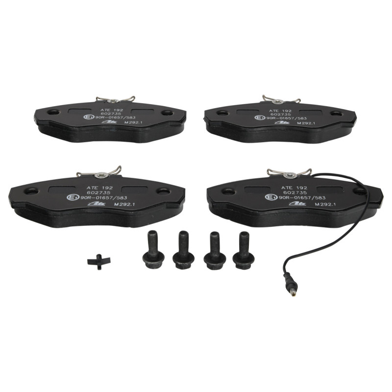 Jeu de quatre plaquettes de frein à disque ATE
