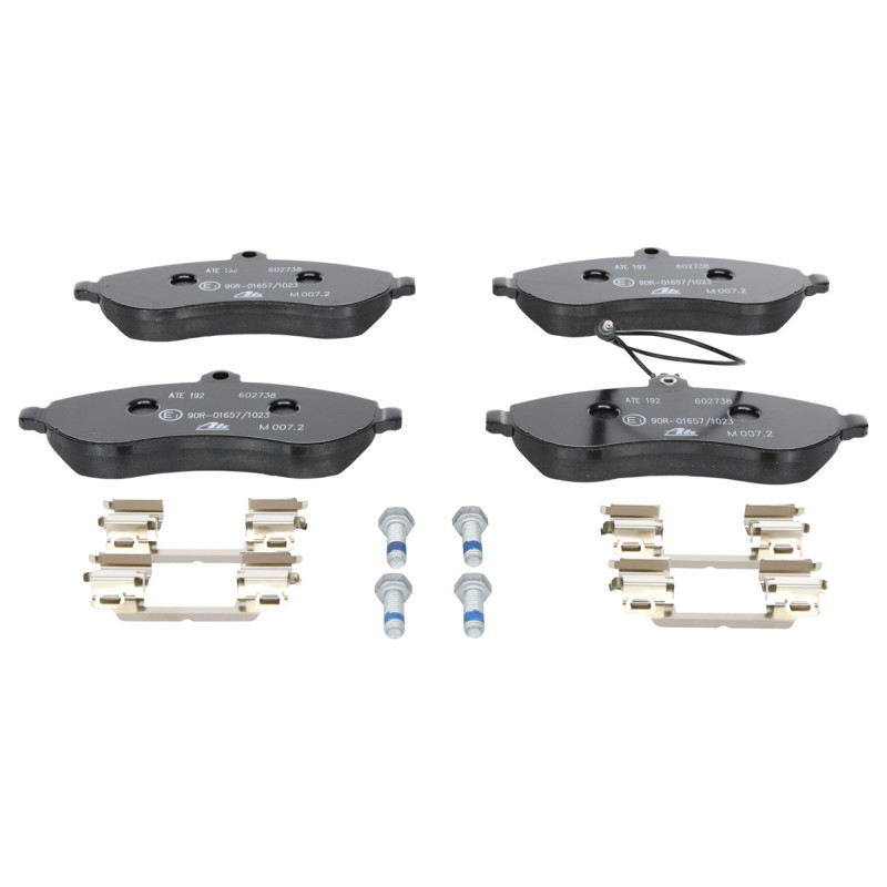 Jeu de quatre plaquettes de frein à disque ATE