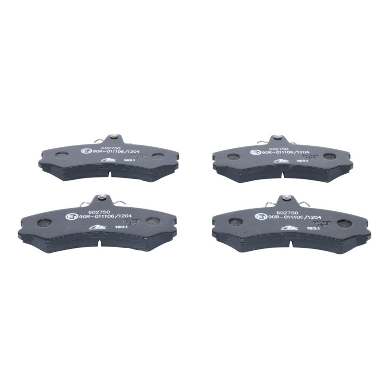 Jeu de quatre plaquettes de frein à disque ATE