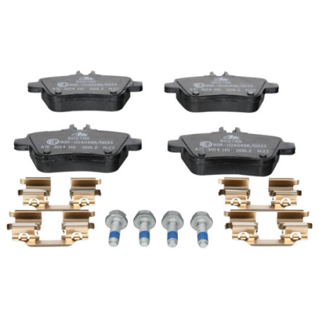 Jeu de quatre plaquettes de frein à disque ATE