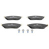 Jeu de quatre plaquettes de frein à disque ATE