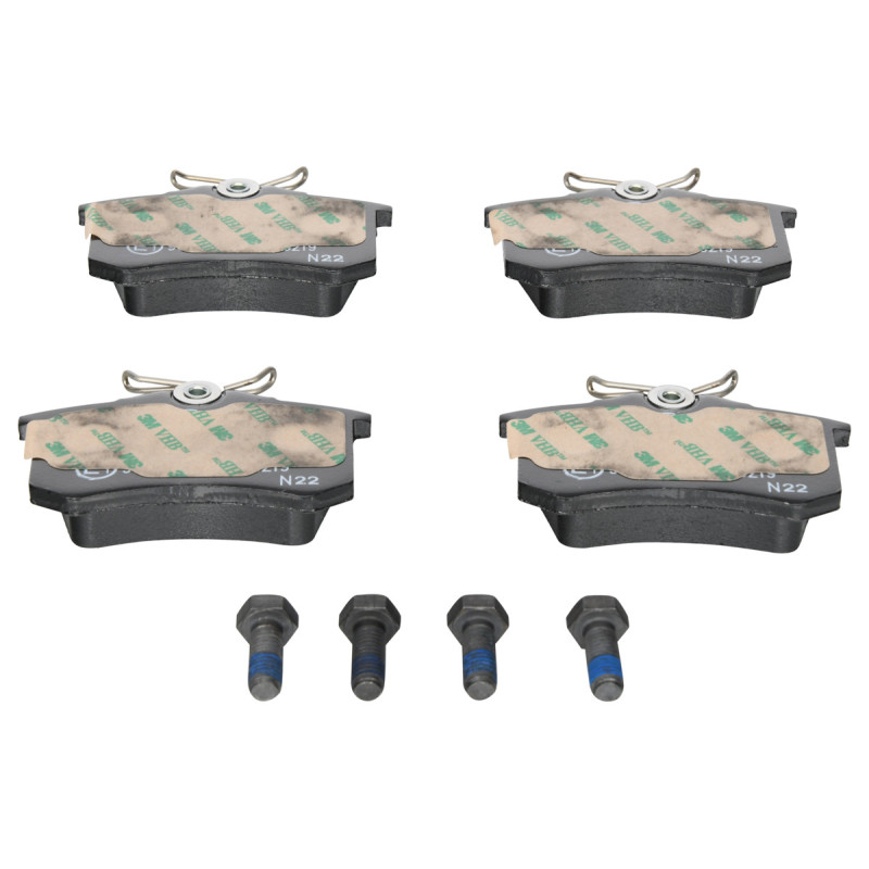 Jeu de quatre plaquettes de frein à disque ATE