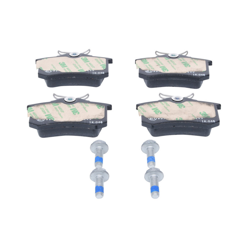 Jeu de quatre plaquettes de frein à disque ATE