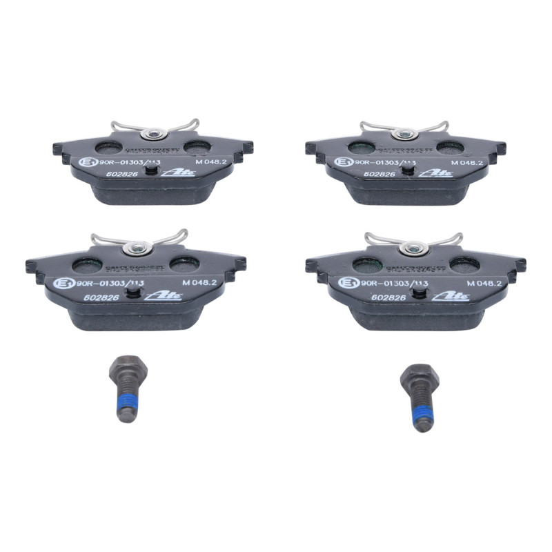 Jeu de quatre plaquettes de frein à disque ATE