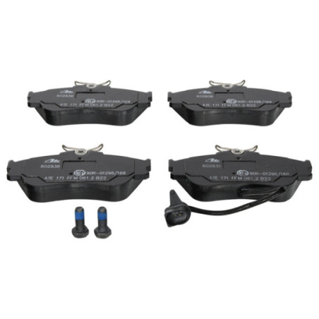 Jeu de quatre plaquettes de frein à disque ATE