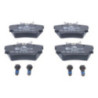 Jeu de quatre plaquettes de frein à disque ATE