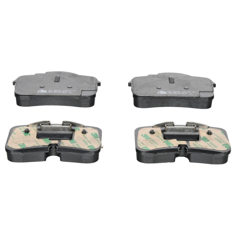 Jeu de quatre plaquettes de frein à disque ATE