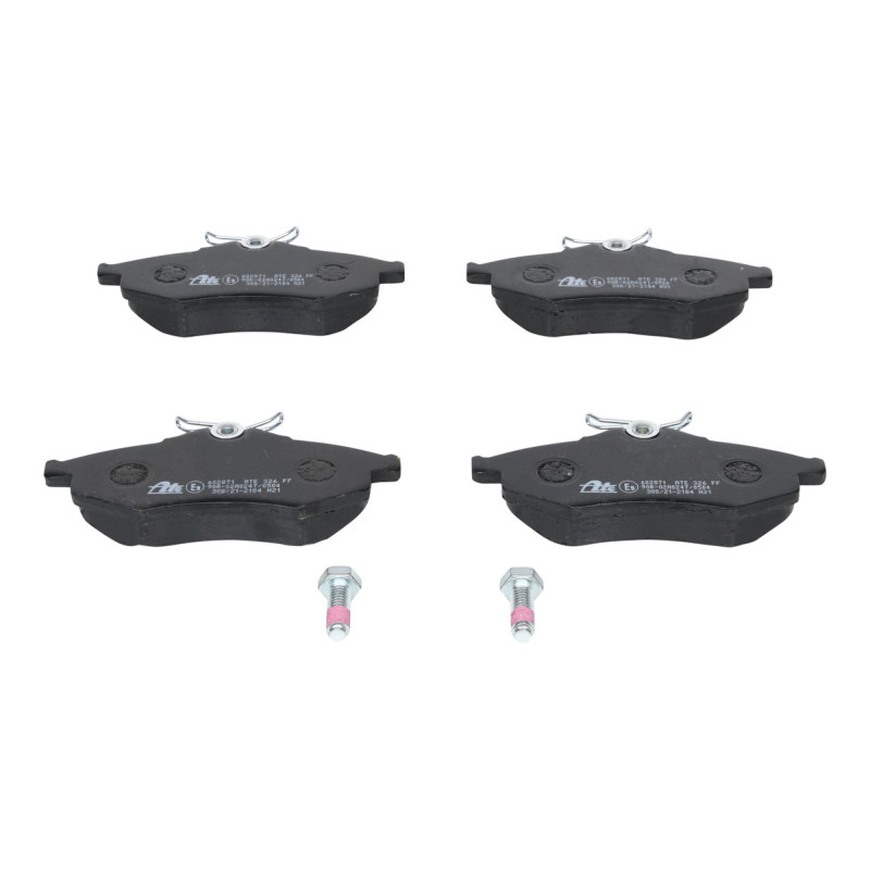 Jeu de quatre plaquettes de frein à disque ATE