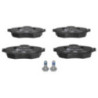 Jeu de quatre plaquettes de frein à disque ATE
