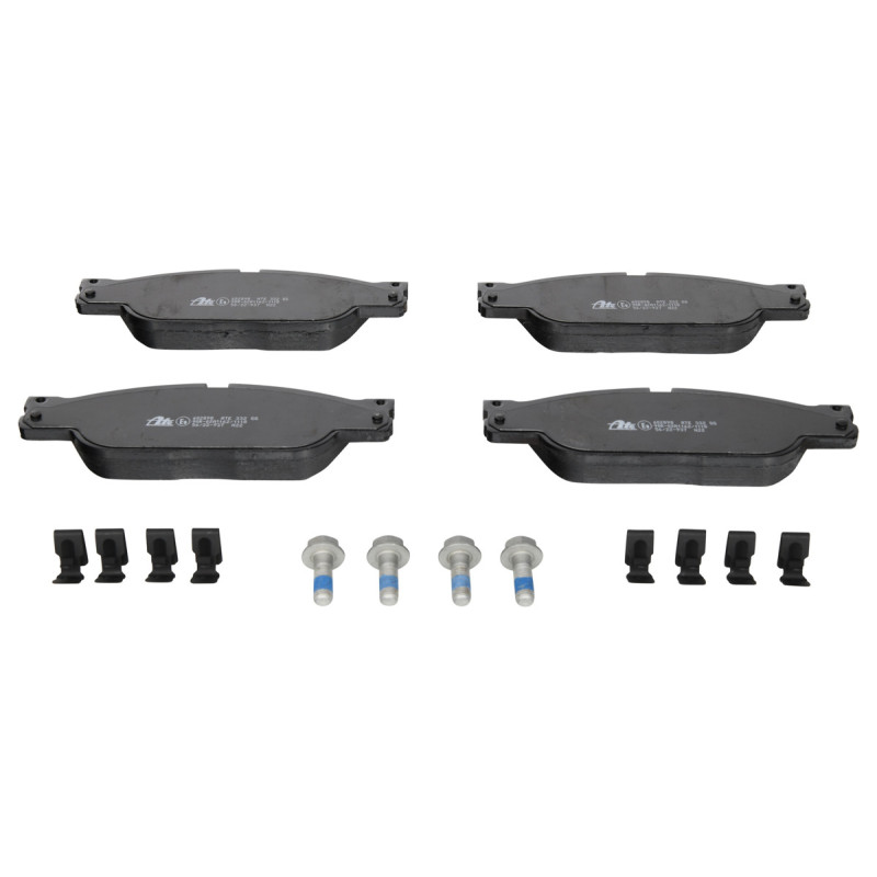 Jeu de quatre plaquettes de frein à disque ATE