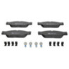 Jeu de quatre plaquettes de frein à disque ATE