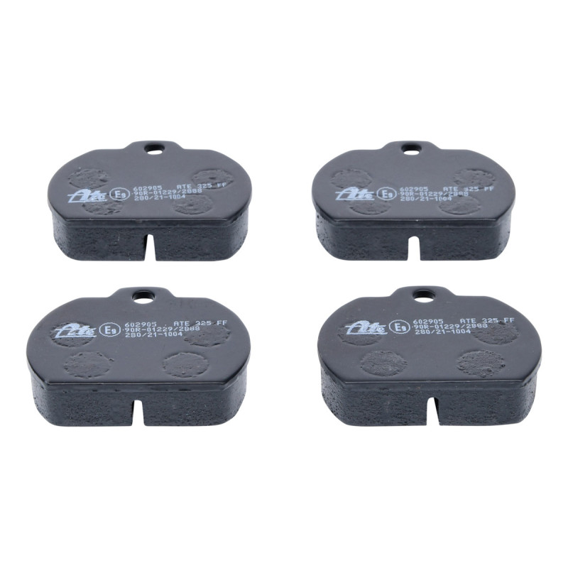 Jeu de quatre plaquettes de frein à disque ATE