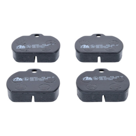 Jeu de quatre plaquettes de frein à disque ATE