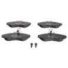 Jeu de quatre plaquettes de frein à disque ATE