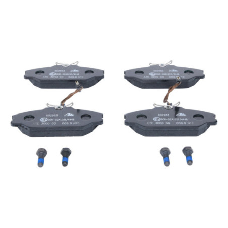 Jeu de quatre plaquettes de frein à disque ATE