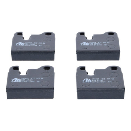 Jeu de quatre plaquettes de frein à disque ATE