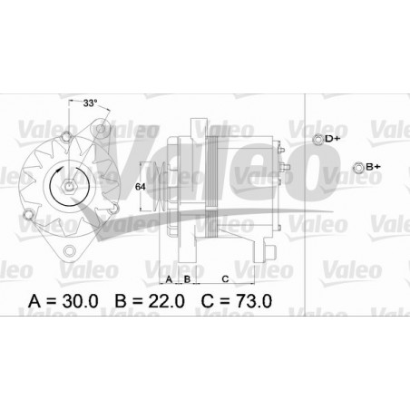 Alternateur VALEO