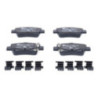 Jeu de quatre plaquettes de frein à disque ATE