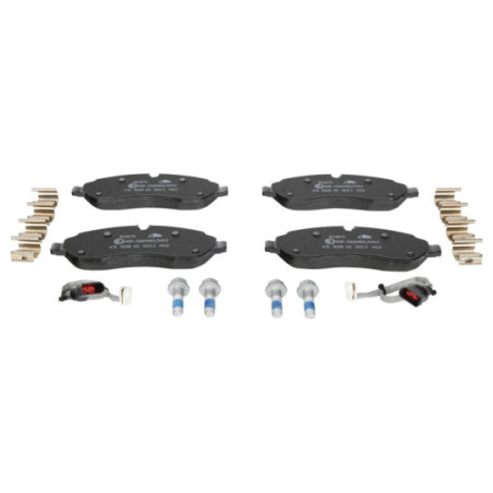Jeu de quatre plaquettes de frein à disque ATE