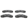 Jeu de quatre plaquettes de frein à disque ATE