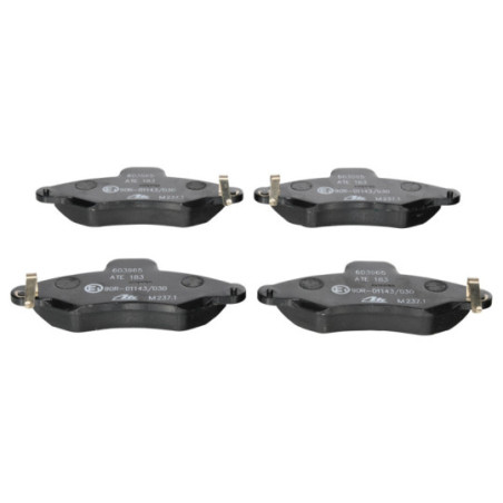 Jeu de quatre plaquettes de frein à disque ATE