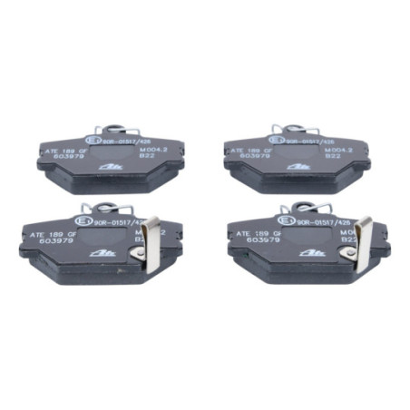 Jeu de quatre plaquettes de frein à disque ATE