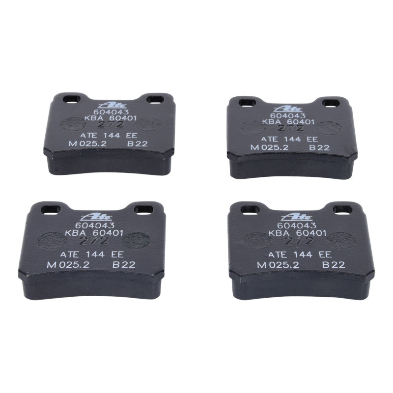 Jeu de quatre plaquettes de frein à disque ATE