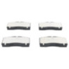Jeu de quatre plaquettes de frein à disque ATE