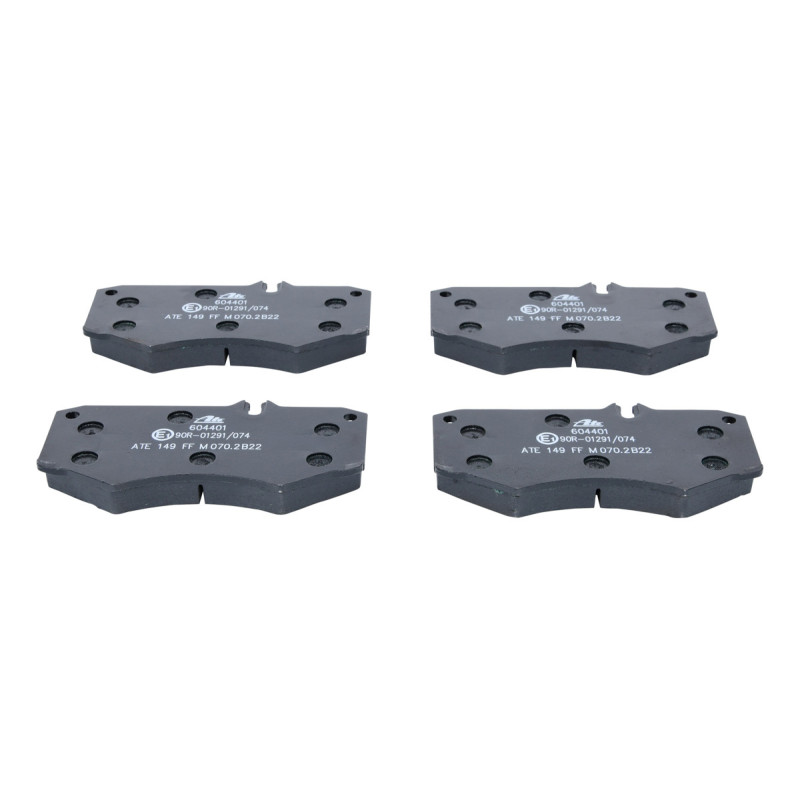 Jeu de quatre plaquettes de frein à disque ATE