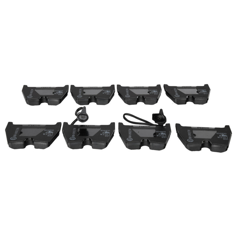 Jeu de quatre plaquettes de frein à disque ATE