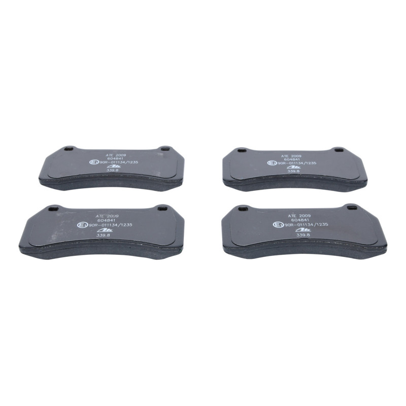 Jeu de quatre plaquettes de frein à disque ATE