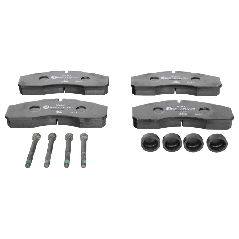 Jeu de quatre plaquettes de frein à disque ATE