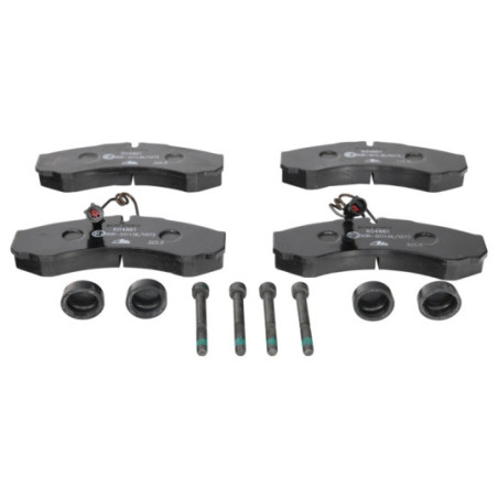 Jeu de quatre plaquettes de frein à disque ATE
