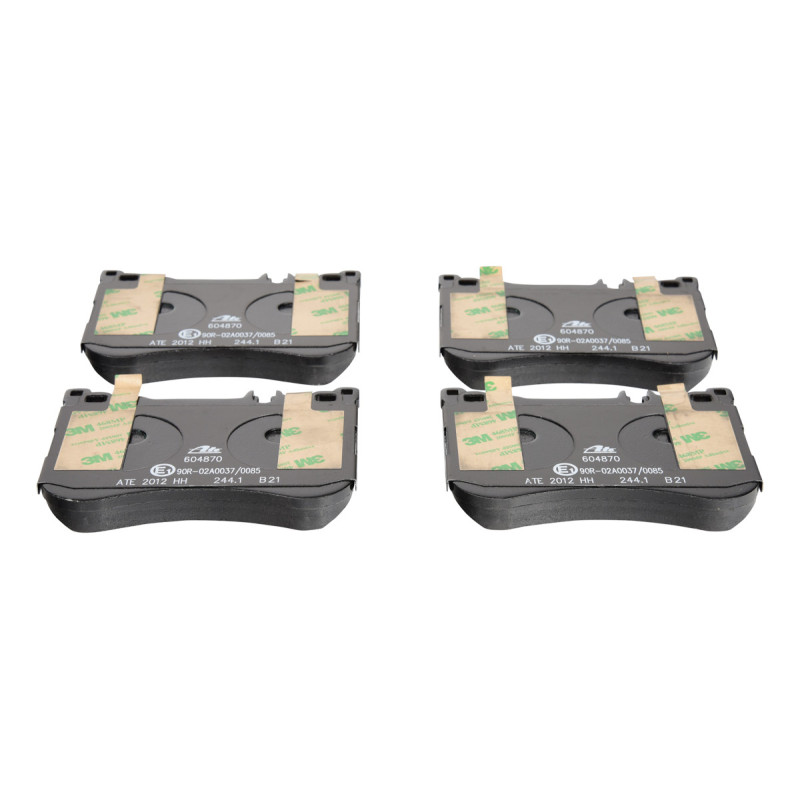 Jeu de quatre plaquettes de frein à disque ATE