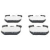 Jeu de quatre plaquettes de frein à disque ATE