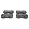 Jeu de quatre plaquettes de frein à disque ATE