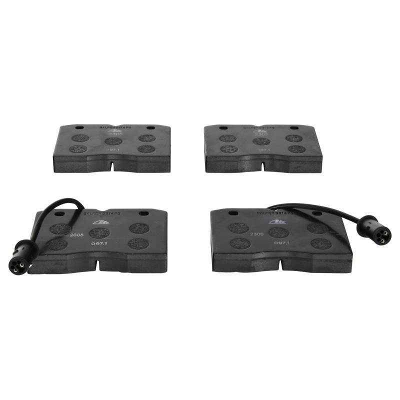 Jeu de quatre plaquettes de frein à disque ATE