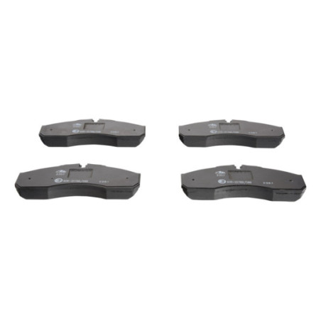 Jeu de quatre plaquettes de frein à disque ATE