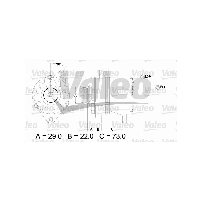 Alternateur VALEO