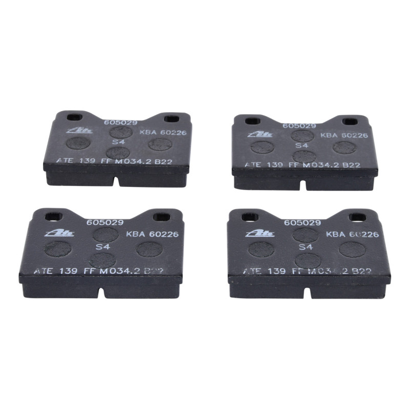 Jeu de quatre plaquettes de frein à disque ATE