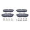 Jeu de quatre plaquettes de frein à disque ATE