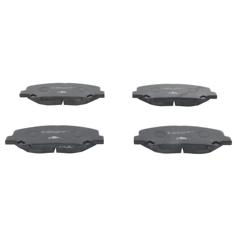 Jeu de quatre plaquettes de frein à disque ATE
