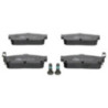 Jeu de quatre plaquettes de frein à disque ATE