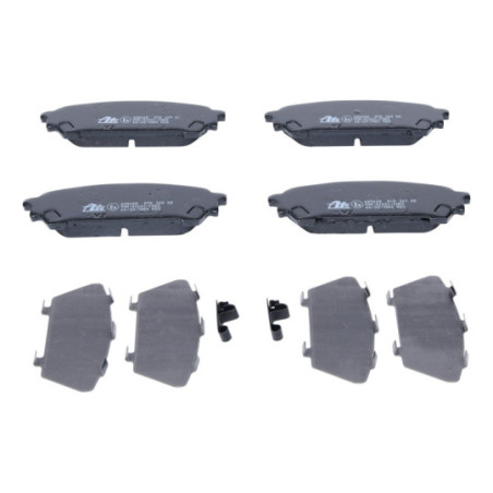 Jeu de quatre plaquettes de frein à disque ATE
