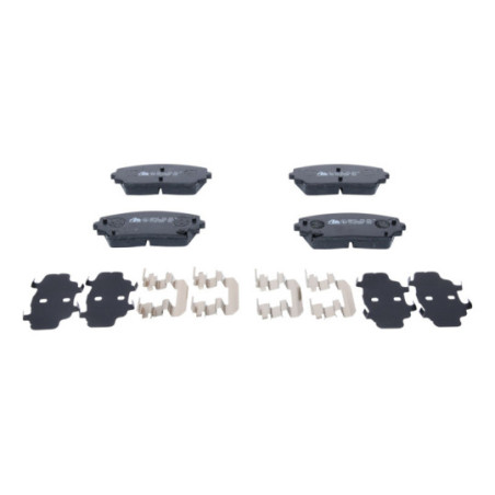 Jeu de quatre plaquettes de frein à disque ATE